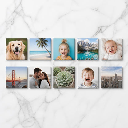 Square Custom Photo Magnet - 2" x 2"